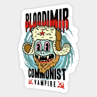 Vampire Bloodimir Sticker